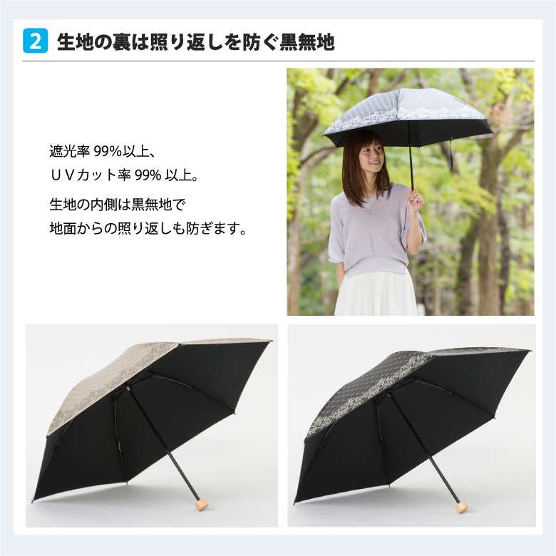生地の裏側は黒無地