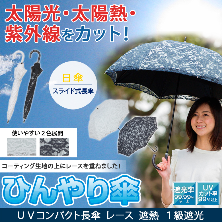 UVコンパクト長傘レース